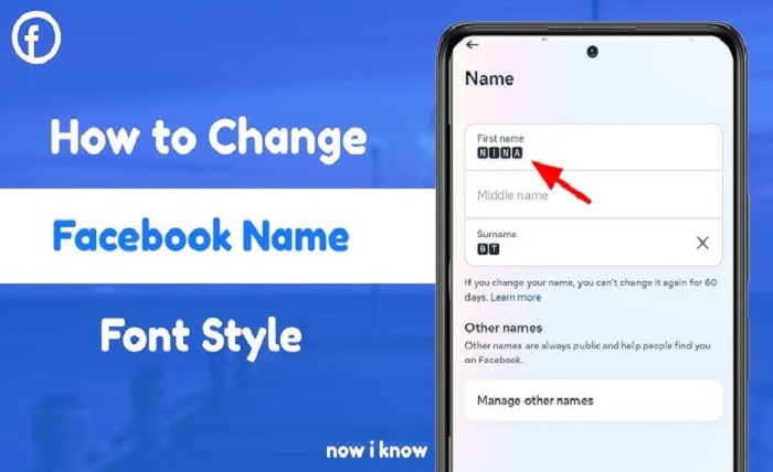 facebook name style