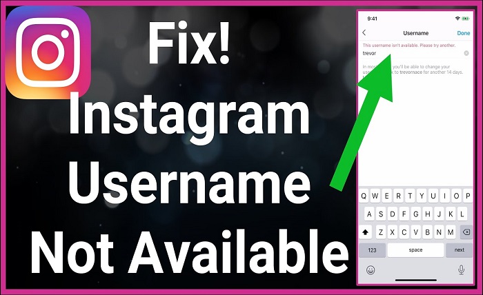instagram username